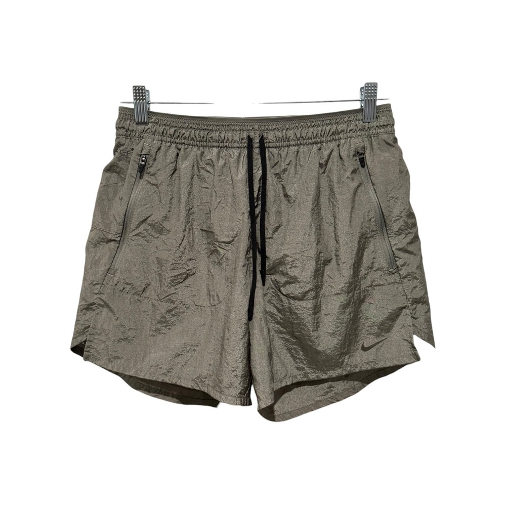 Nike Stride Running Division Shorts Mens M Dark Stucco Dri-FIT 5" Athletic
